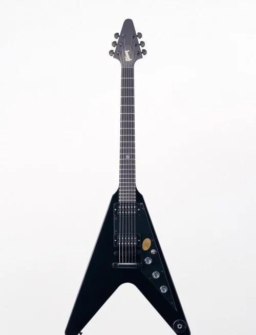 wooden guitar